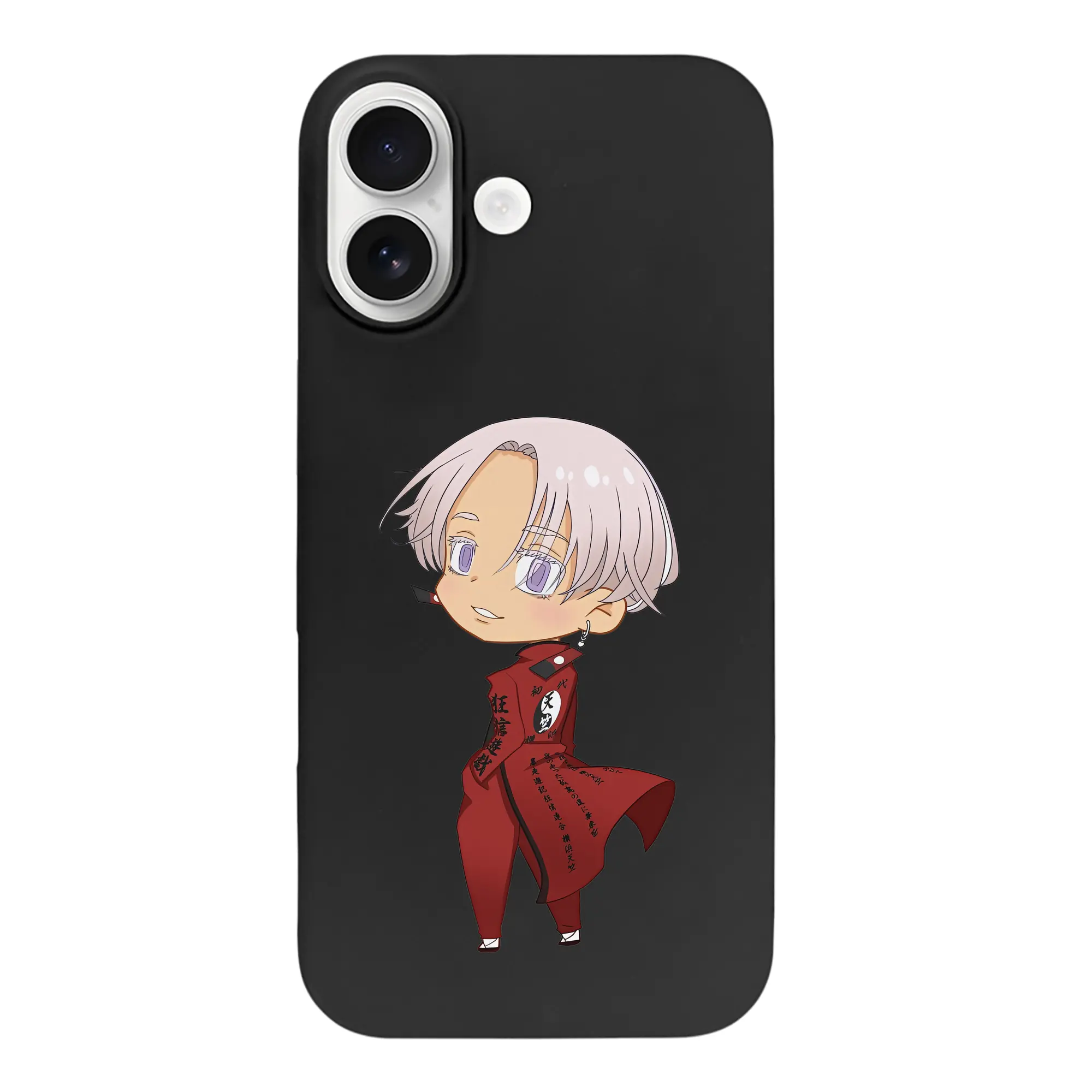 東京リベンジャーズ グッズ,黒川イザナ - iPhone 17 シリーズ シリコンケース 薄型 耐衝撃 指紋防止 ソフトタッチカバー 精密フィット 傷防止 保護ケース iPhone 17/17 Air/17 Pro/17 Pro Max 対応